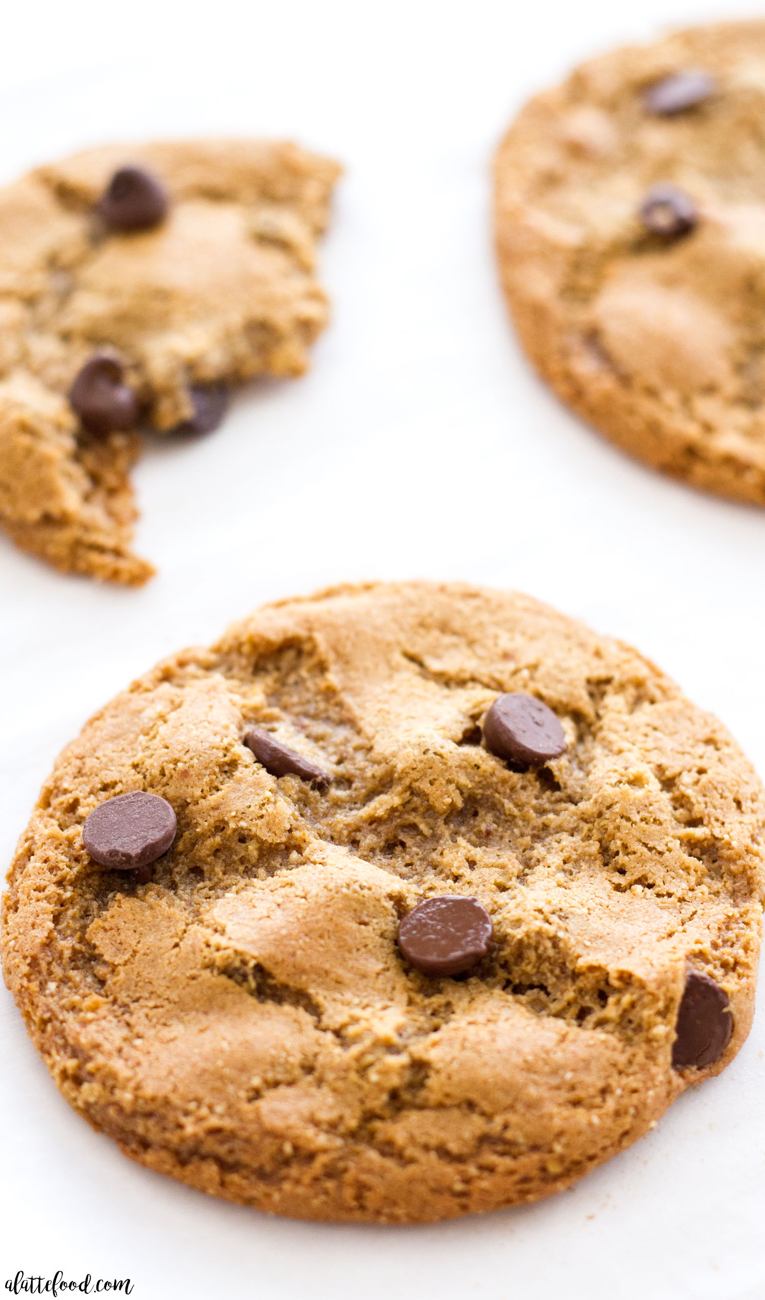 GlutenFree Peanut Butter Chocolate Chip Cookies  A Latte Food