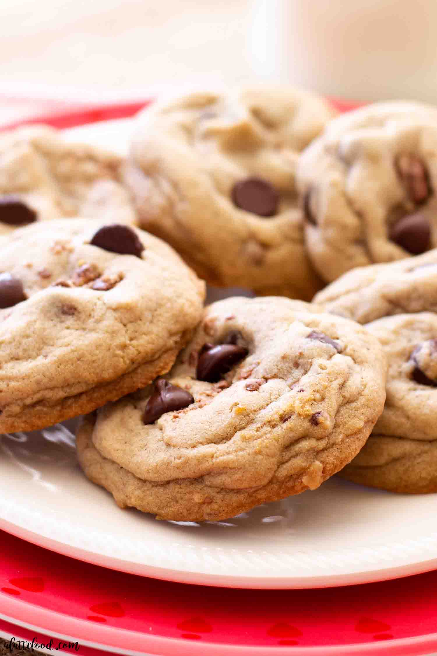 Toffee Chocolate Chip Cookies • Craving Some Creativity