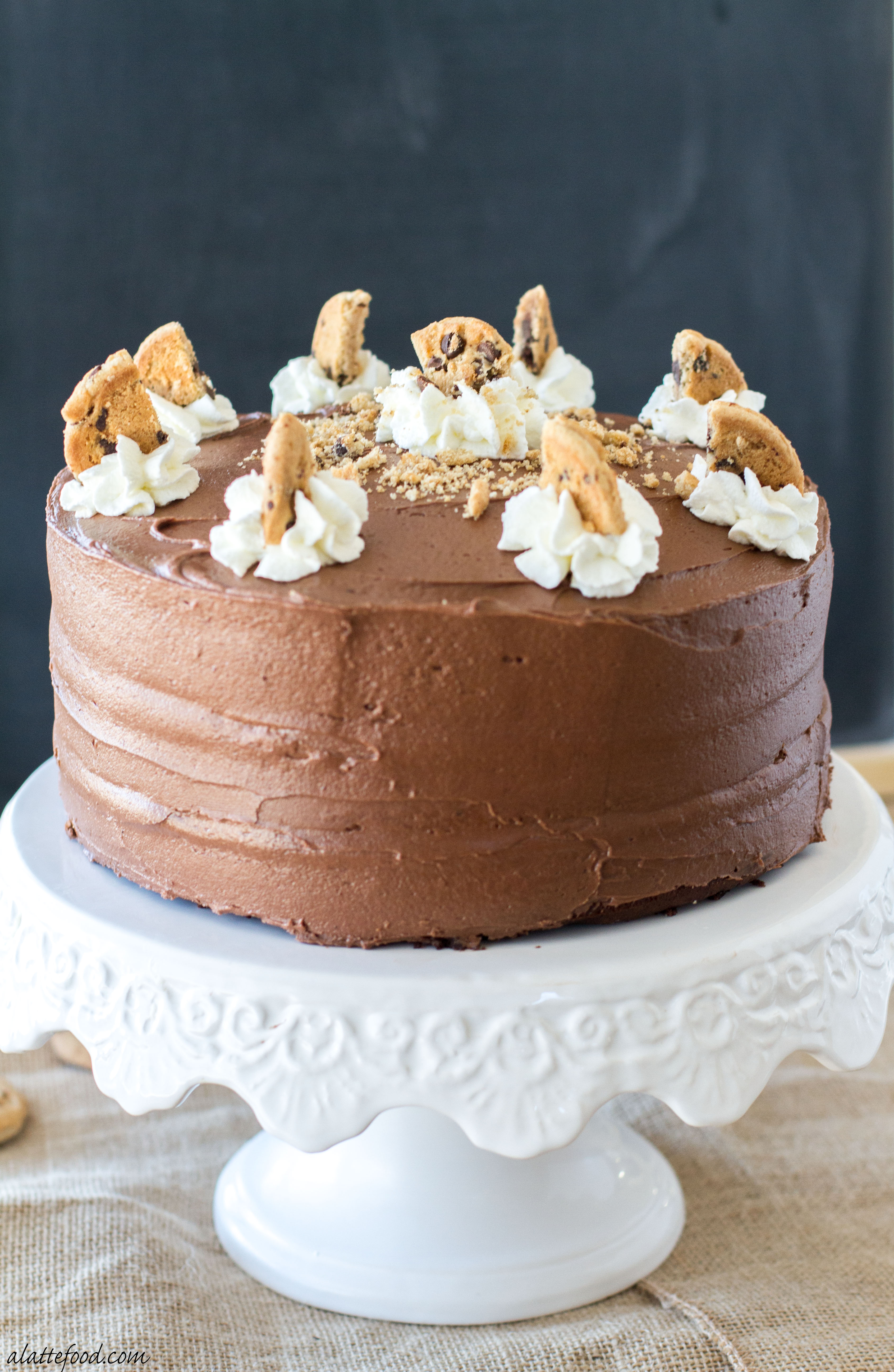 Chocolate Dulce De Leche Triple Layer Cake - Barbara Bakes™
