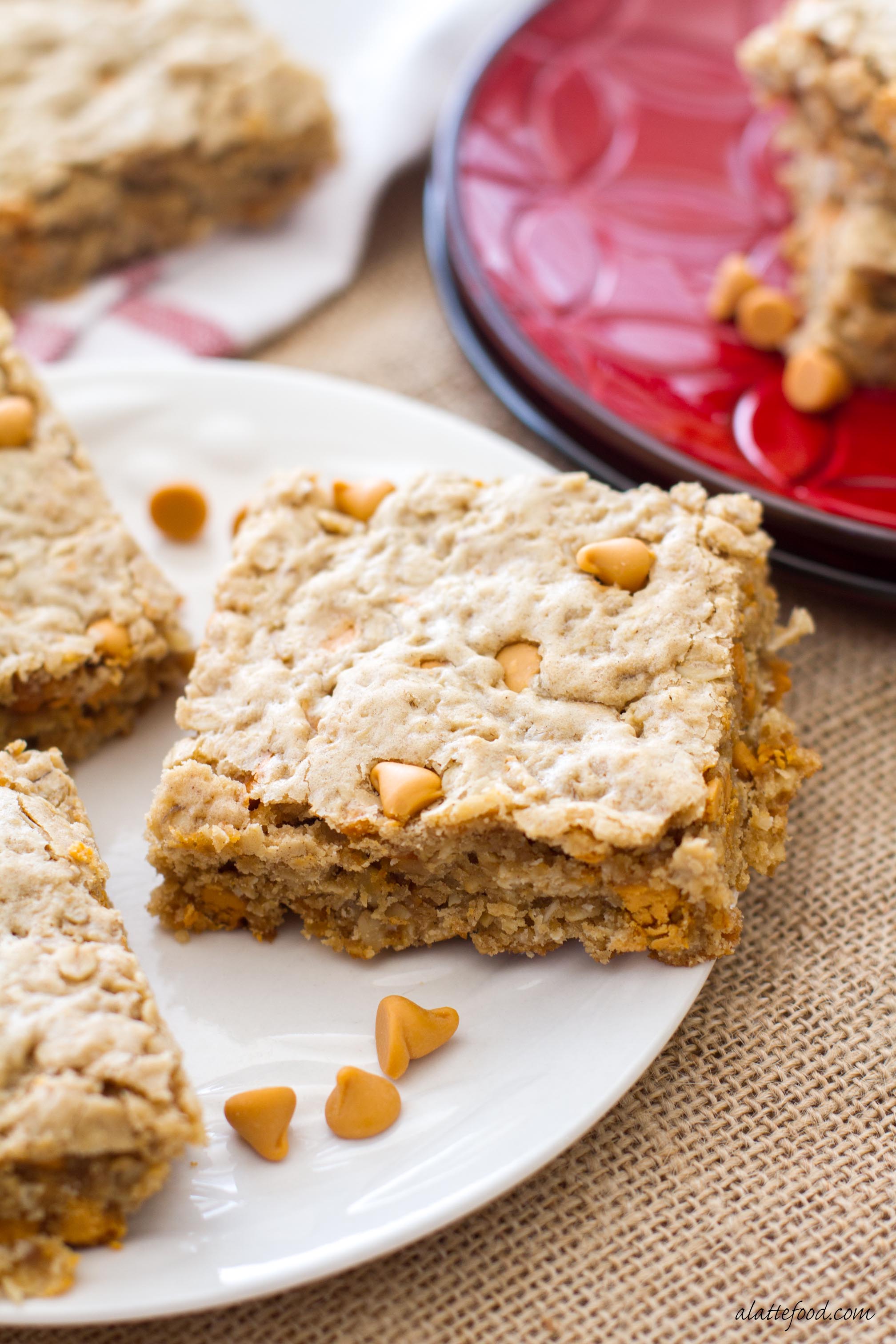 Maple Butterscotch Cookie Bars - A Latte Food