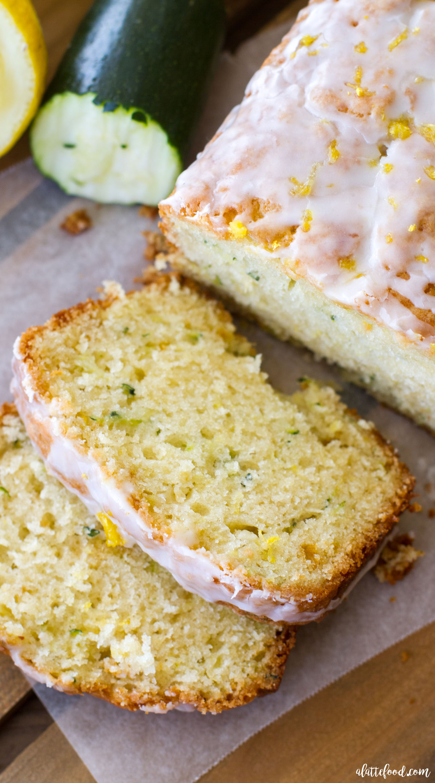 Lemon Zucchini Bread - A Latte Food