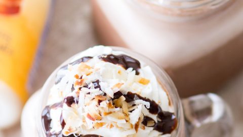 White Mocha Coconut Frappe