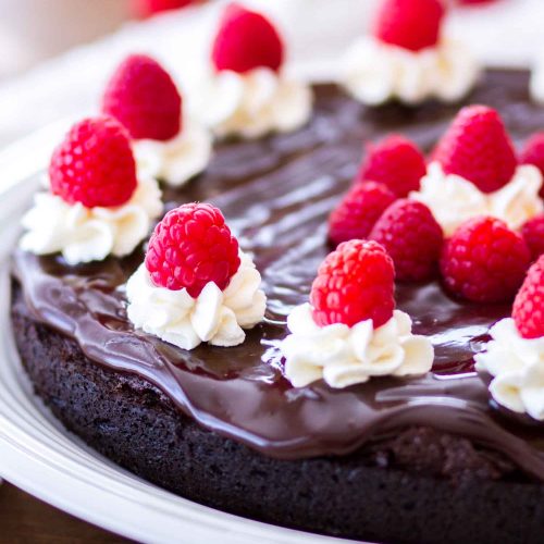 Mocha Flourless Chocolate Cake 50