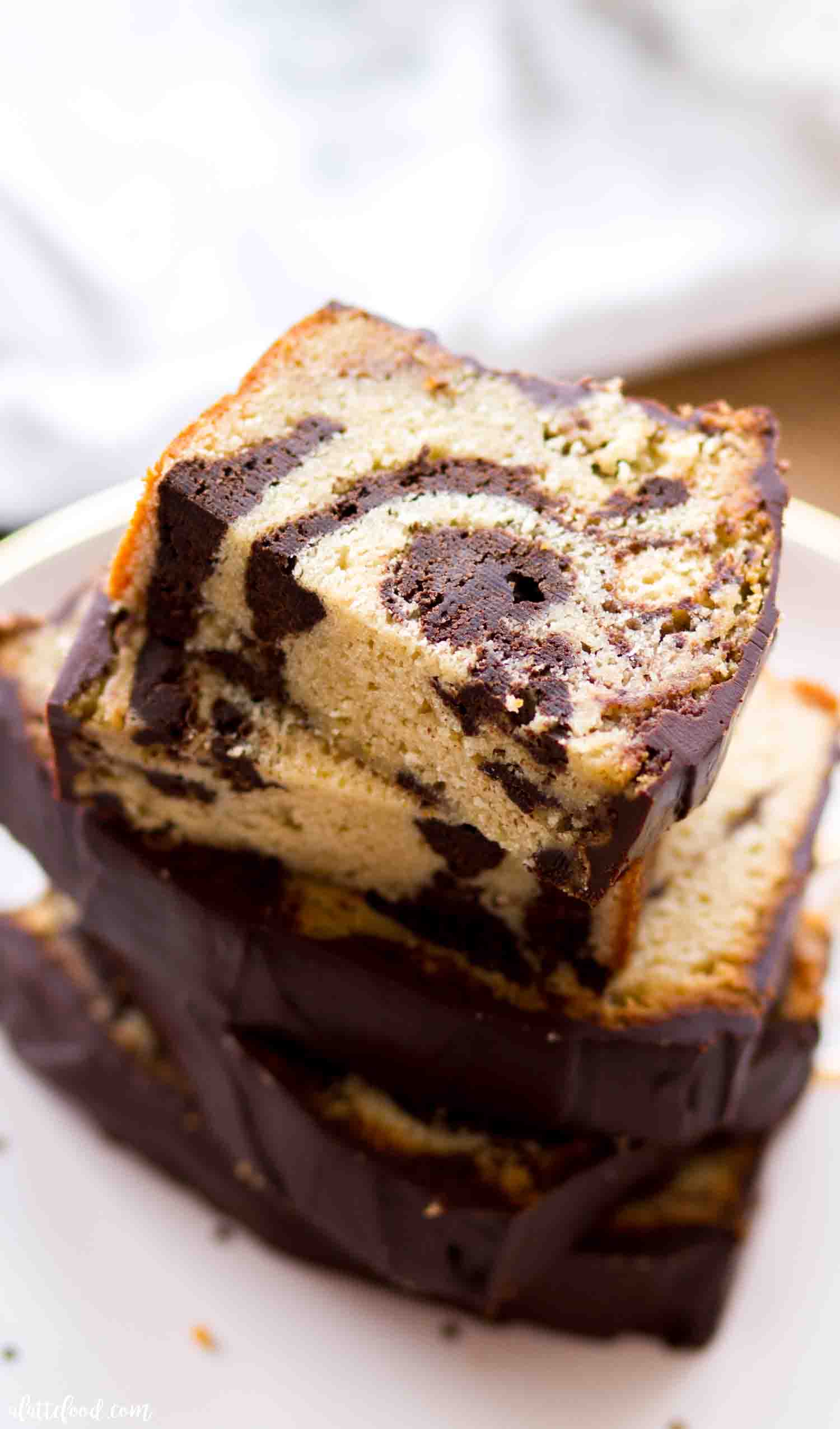 Vanilla and Chocolate Marble Cake | Baker Street