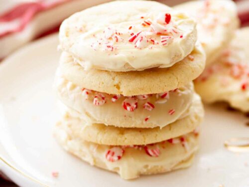 Chocolate Dipped Homemade Sugar Cookies