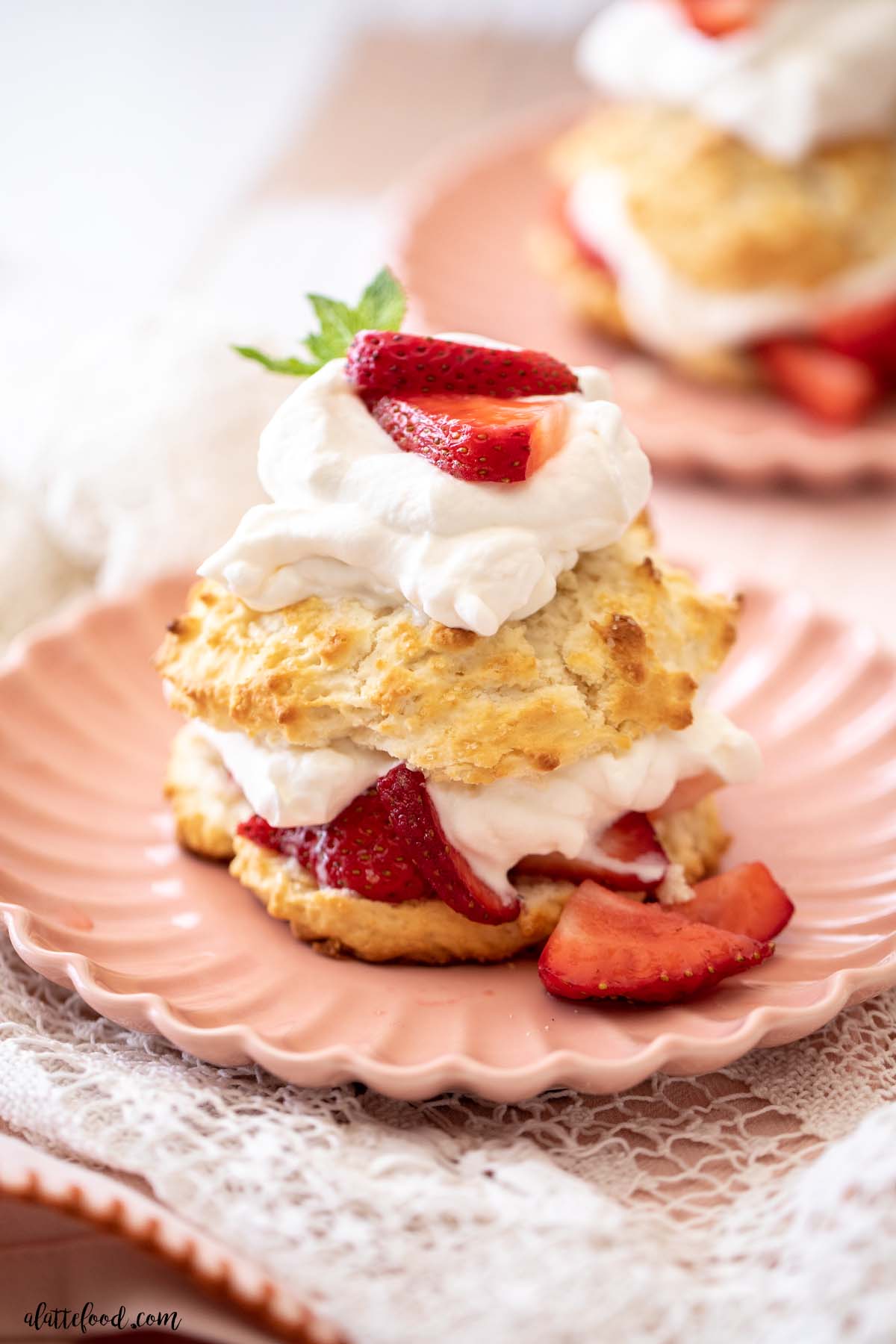 Classic Strawberry Shortcake Recipe - A Latte Food